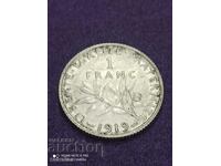 1 ασημένιο φράγκο 1919