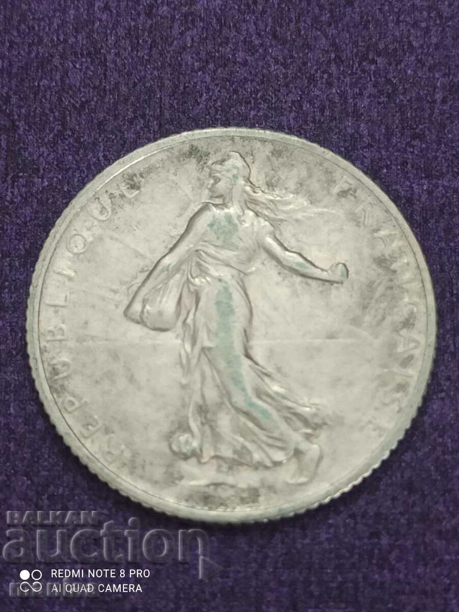 Auction 1 silver franc 1913 Auction 1 silver franc 1913