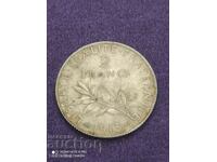 2 franci de argint 1915