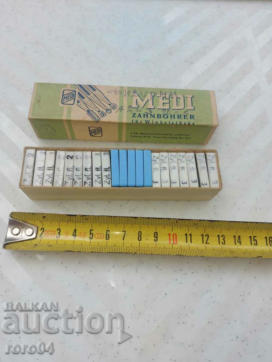 DENTAL TOOLS - MEDI - KOMET - NEW - 7 DENTAL TOOLS - MEDI - KOMET - NEW - 7
