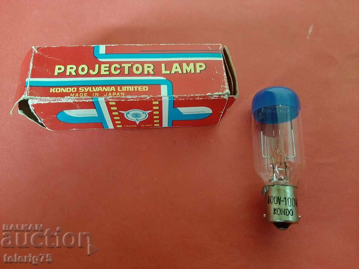 Japanese Lamp Bulb for Projectors 'KONDO'-100V,100W,BA15S