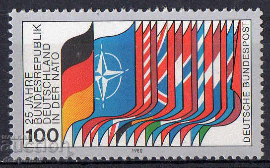 1980. Germania. A 25-a aniversare a aderării FIF la NATO.