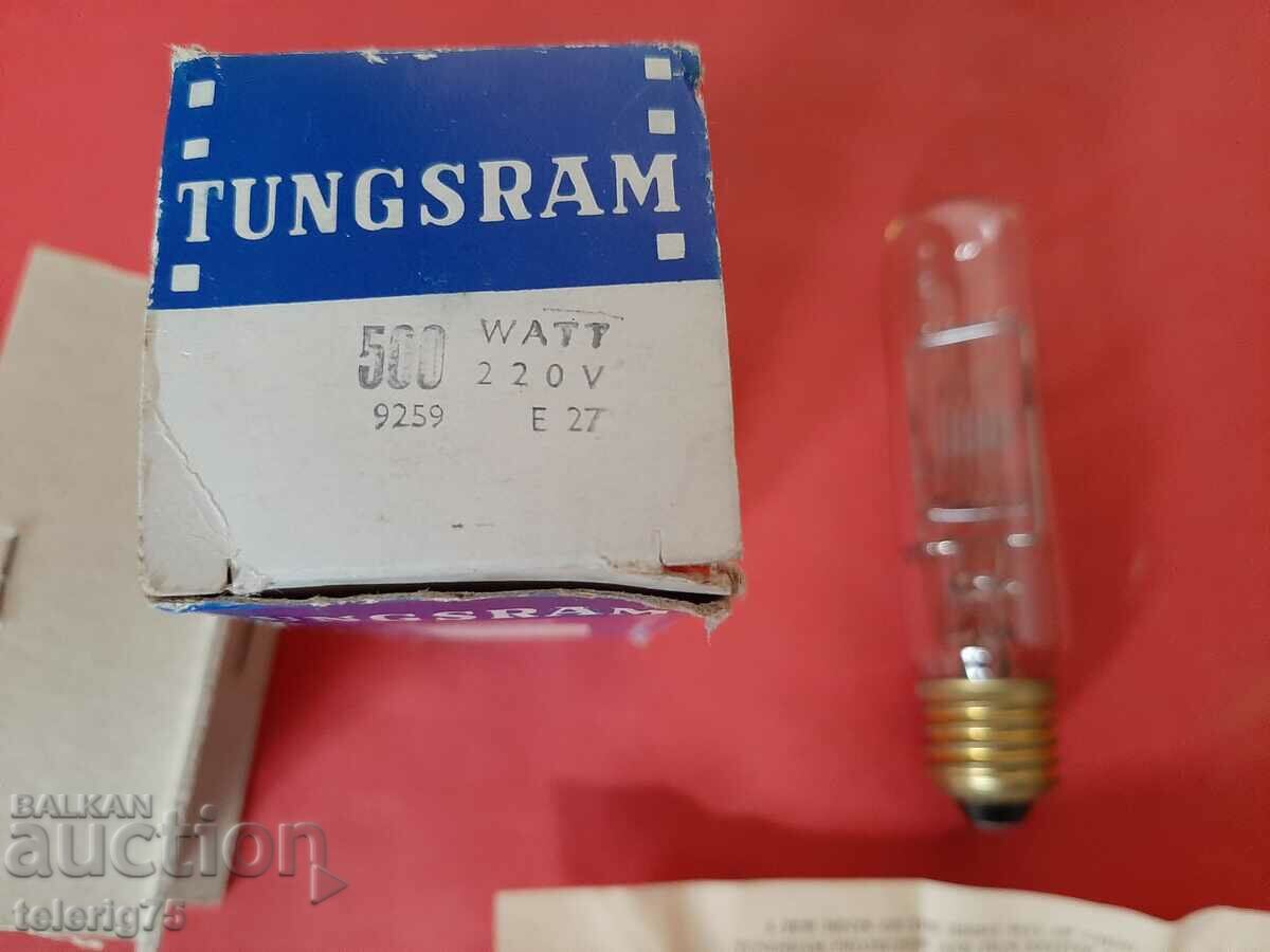 Lamp Bulb for Projectors 'TUNGSRAM'-220V,500W,E27 with price 25.00 BGN | € 12.78 Lamp Bulb for Projectors 'TUNGSRAM'-220V,500W,E27 with price 25.00 BGN | € 12.78