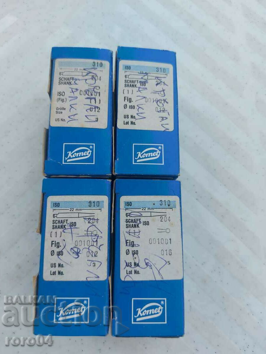 DENTAL TOOLS - COMET - NEW - 5 DENTAL TOOLS - COMET - NEW - 5