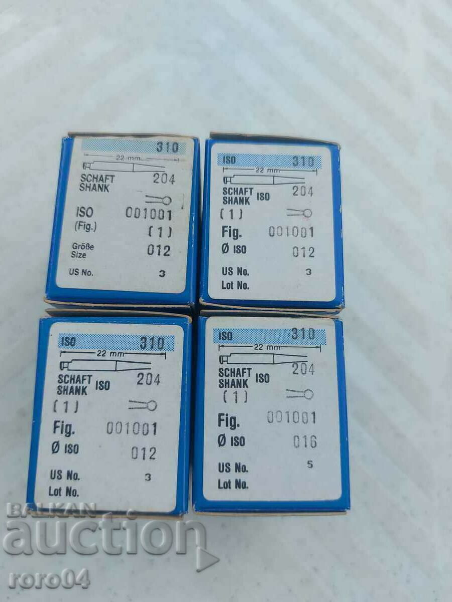 DENTAL TOOLS - COMET - NEW - 6 DENTAL TOOLS - COMET - NEW - 6