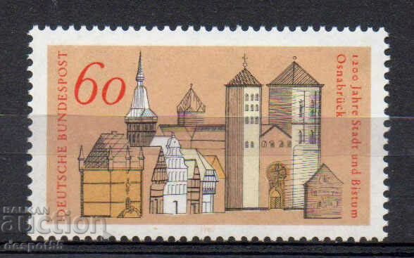 1980. Германия. 1200-годишнината на Оснабрюк.
