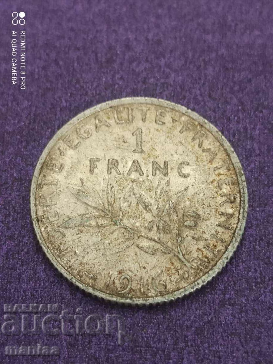 1 φράγκο 1916