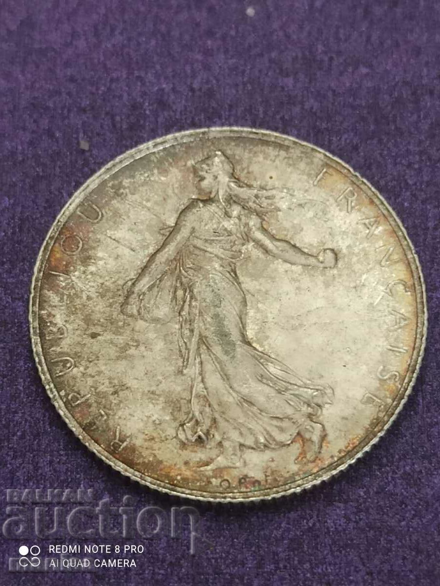 2 φράγκα 1915 με τιμή 45.00 BGN | € 23.01 2 φράγκα 1915 με τιμή 45.00 BGN | € 23.01