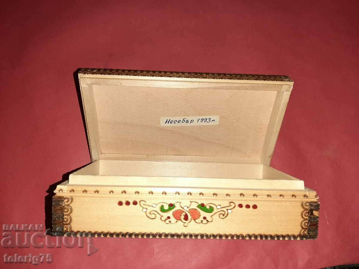 Beautiful Old Wooden Box with price 20.00 BGN | € 10.23