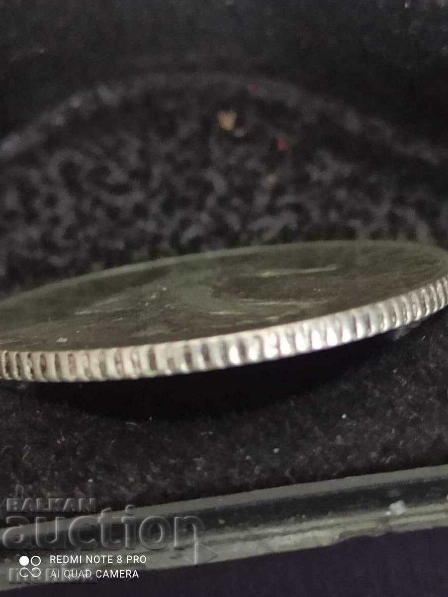 Auction 1 franc 1902 year silver Auction 1 franc 1902 year silver