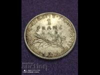 1 franc 1916 silver