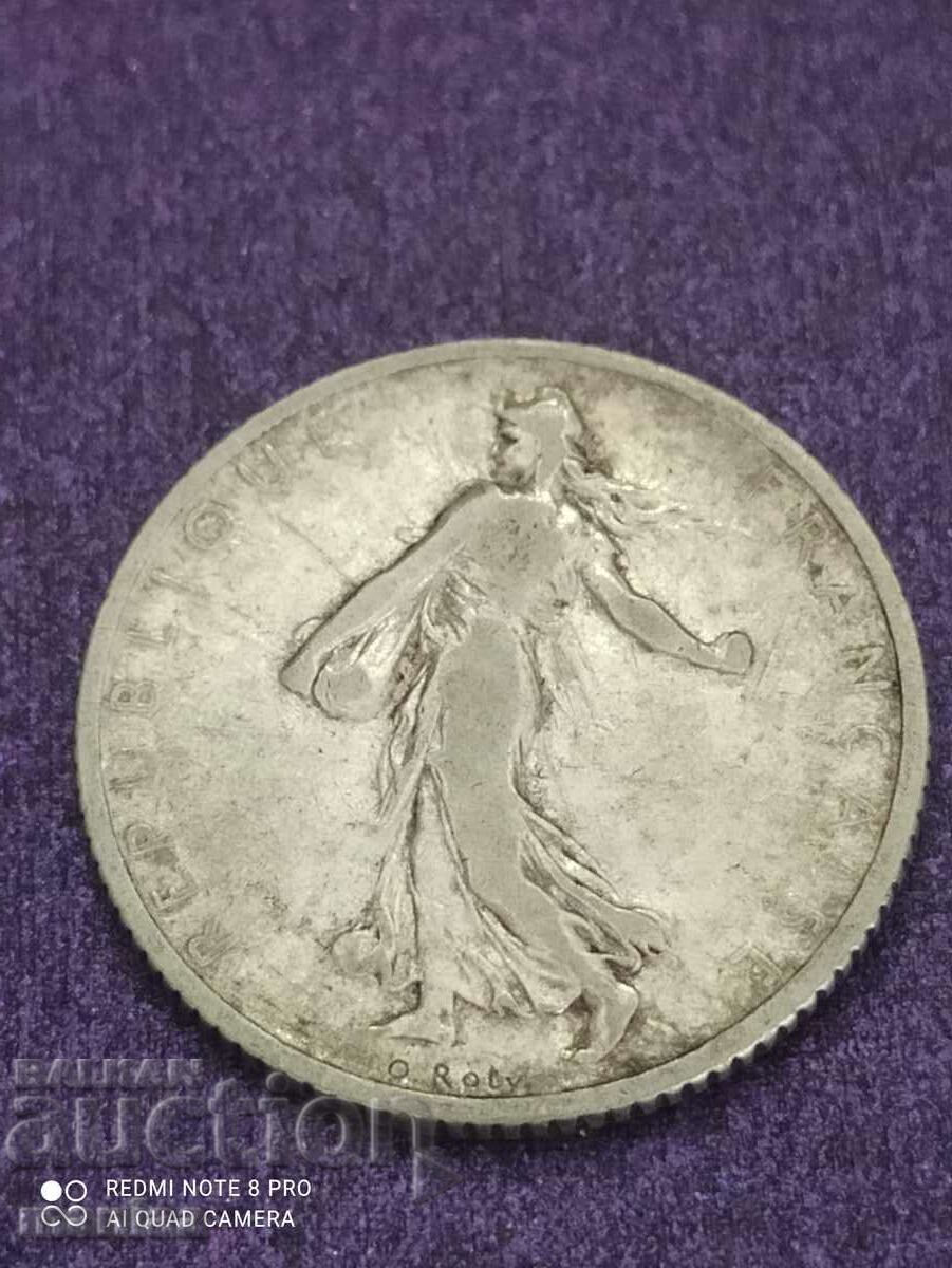 1 franc 1904 year silver with price 25.00 BGN | € 12.78 1 franc 1904 year silver with price 25.00 BGN | € 12.78