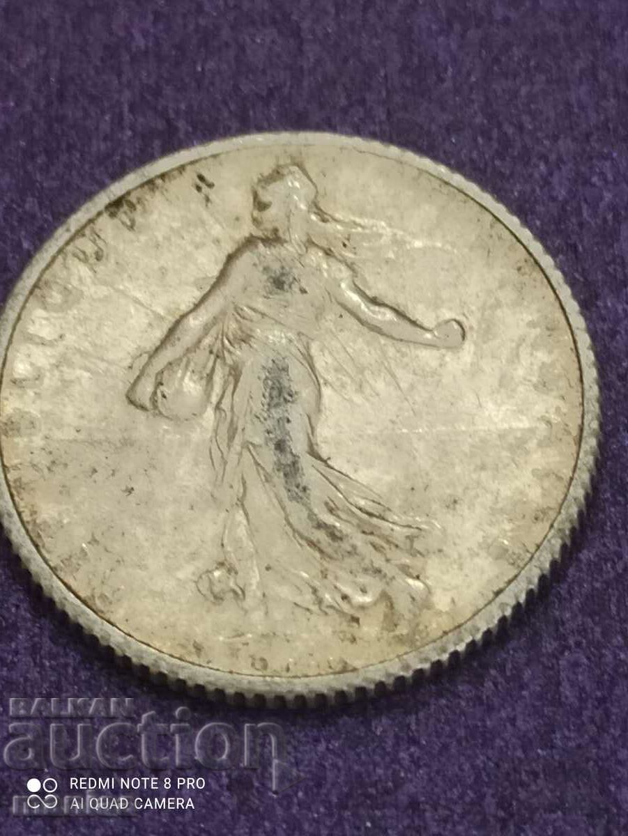 1 φράγκο ασήμι 1904 με τιμή 25.00 BGN | € 12.78 1 φράγκο ασήμι 1904 με τιμή 25.00 BGN | € 12.78