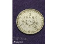 1 franc 1904 year silver