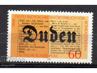1980. Germany. 100 years of Konrad Duden's First Dictionary.