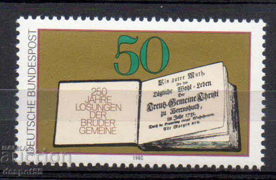 1980. Germania. Prima ediție a Cărții Devizelor.
