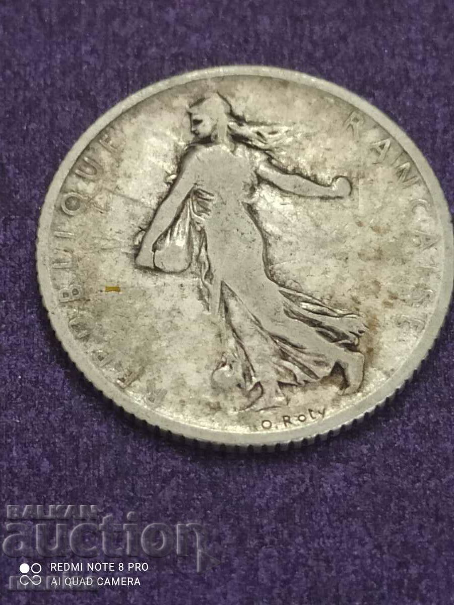 1 franc argint 1901 cu preț € 15.00 | 29.34 BGN