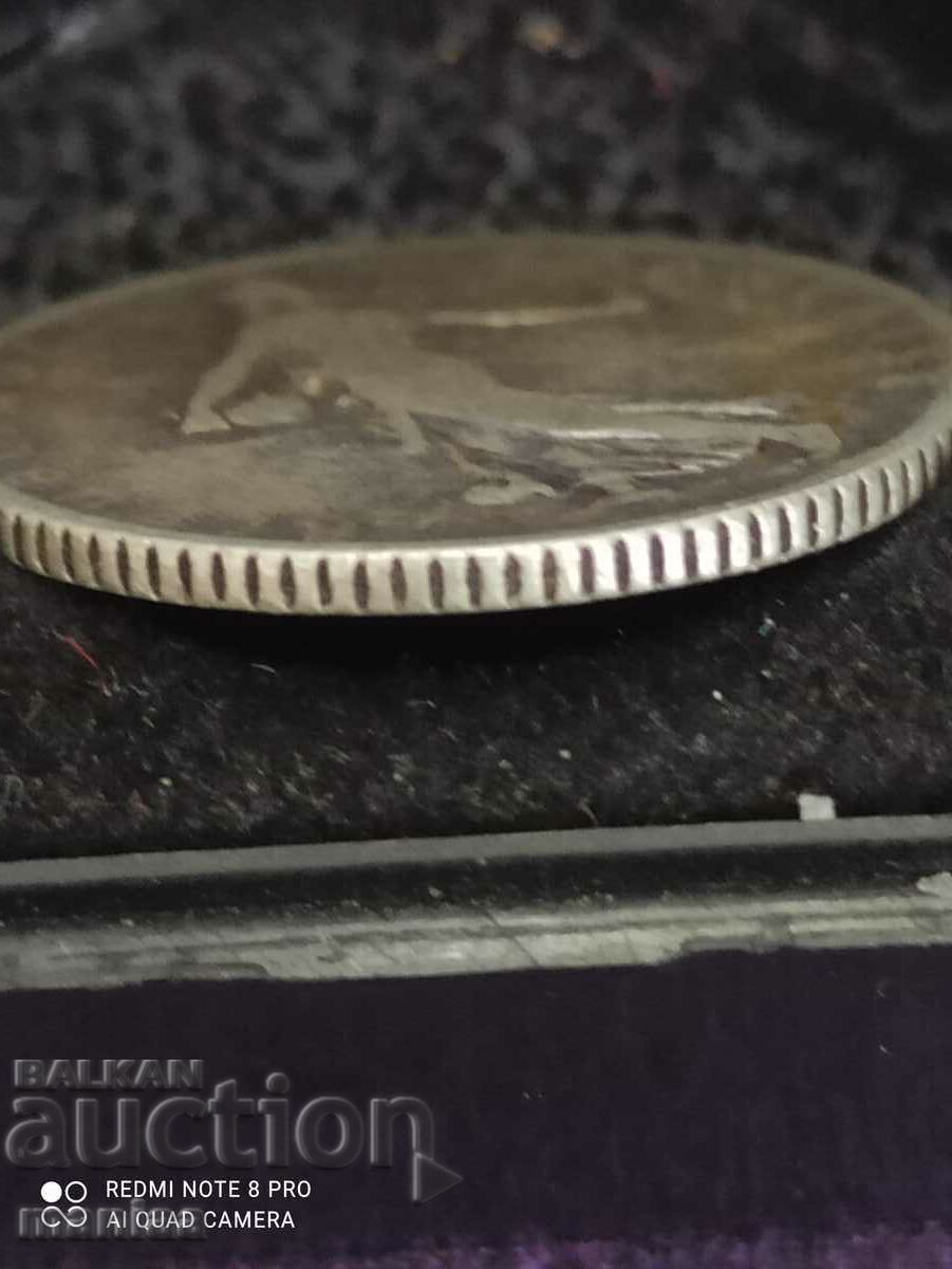 Licitație 1 franc argint 1901