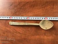 ANTIQUE HAND CARVED WOODEN SPOON