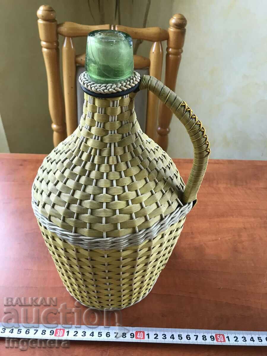 DAMAJANA GLASS BRAID FOR BRANDY-3 LITERS with price 11.00 BGN | € 5.62 DAMAJANA GLASS BRAID FOR BRANDY-3 LITERS with price 11.00 BGN | € 5.62