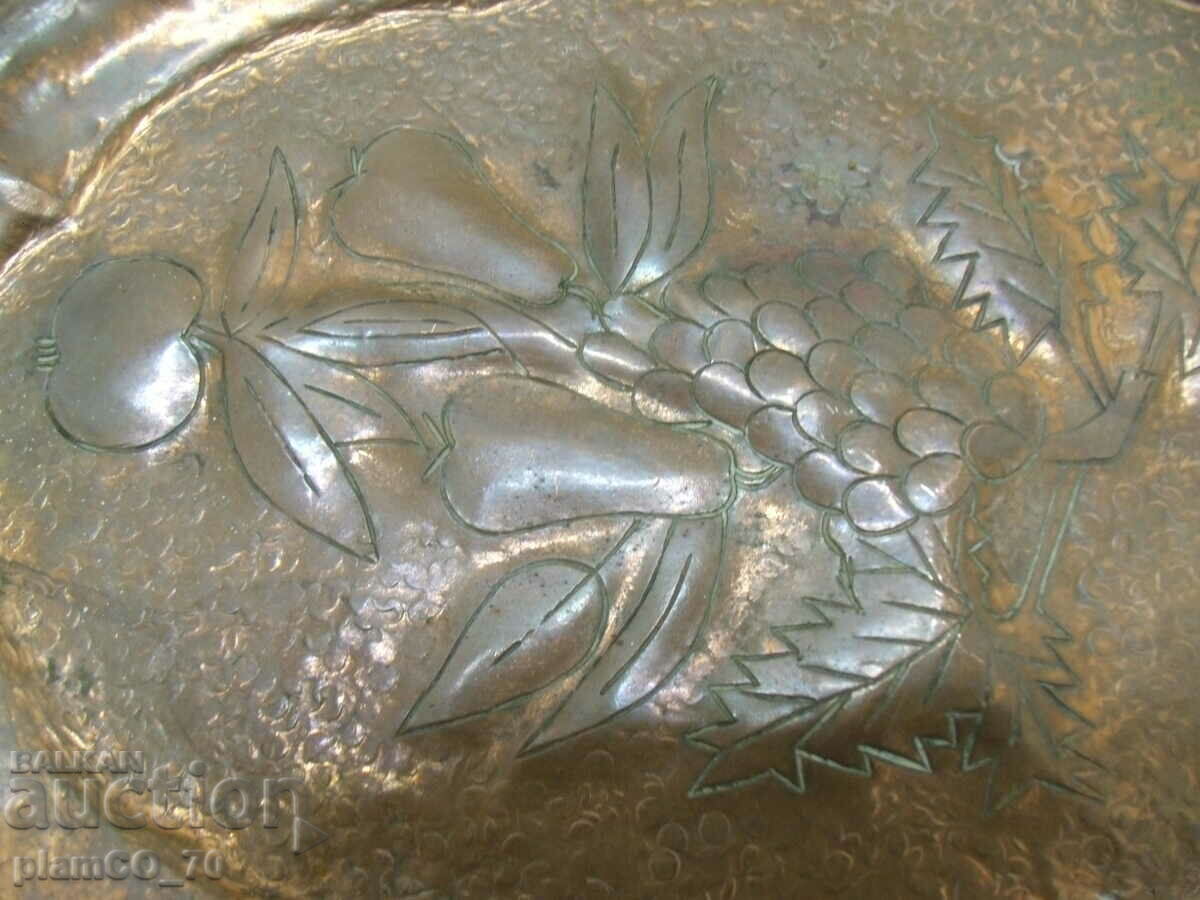 Δημοπρασία No.*7062 παλιό μεταλλικό / χάλκινο πάνελ - μέγεθος 34 / 24 έλλειψη Δημοπρασία No.*7062 παλιό μεταλλικό / χάλκινο πάνελ - μέγεθος 34 / 24 έλλειψη