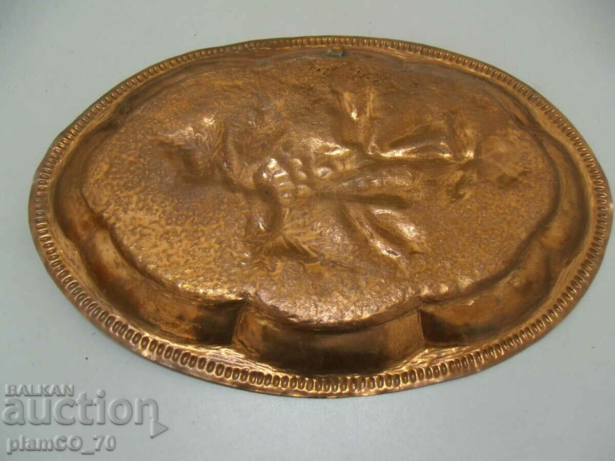 No.*7062 παλιό μεταλλικό / χάλκινο πάνελ - μέγεθος 34 / 24 έλλειψη - 5 No.*7062 παλιό μεταλλικό / χάλκινο πάνελ - μέγεθος 34 / 24 έλλειψη - 5