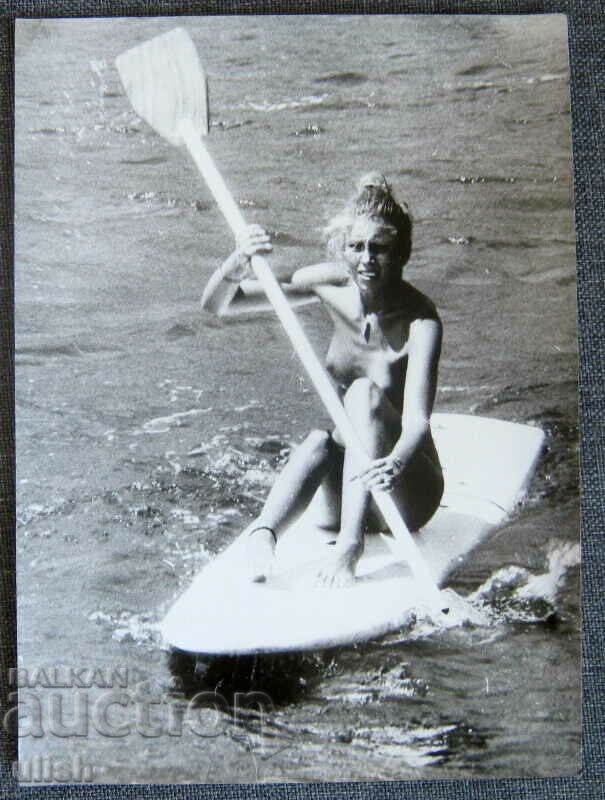 Old photo art erotica come on canoe photography