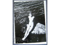 Old photo art erotica revelation on the rocks photography
