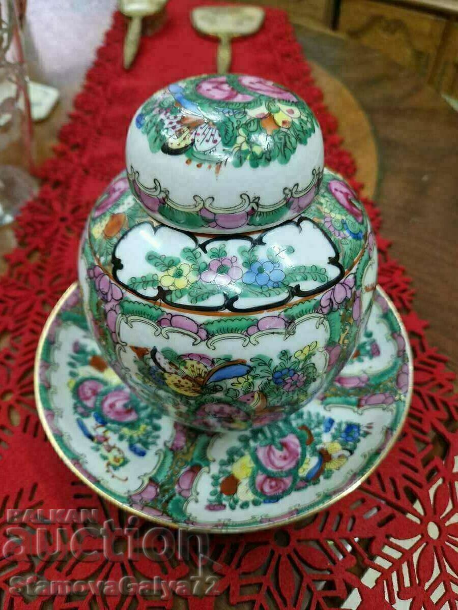 A great antique Chinese porcelain bowl jar - 5 A great antique Chinese porcelain bowl jar - 5