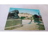 Пощенска картичка Русе Градският народен съвет 1974
