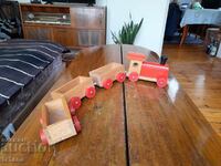 Old wooden train