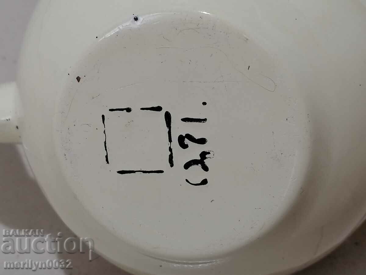 Enamelled teapot made of salt container with enamel - 6 Enamelled teapot made of salt container with enamel - 6