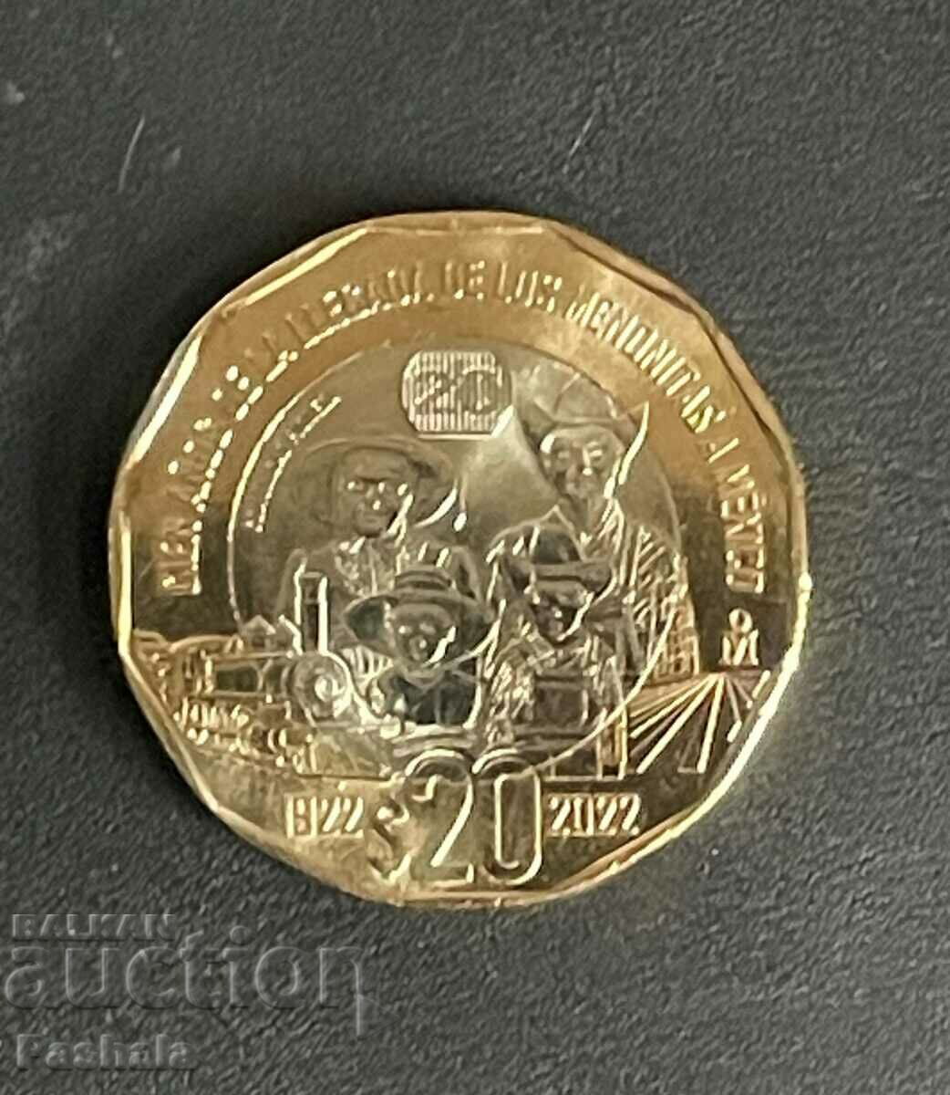 Mexic 20 pesos 2022