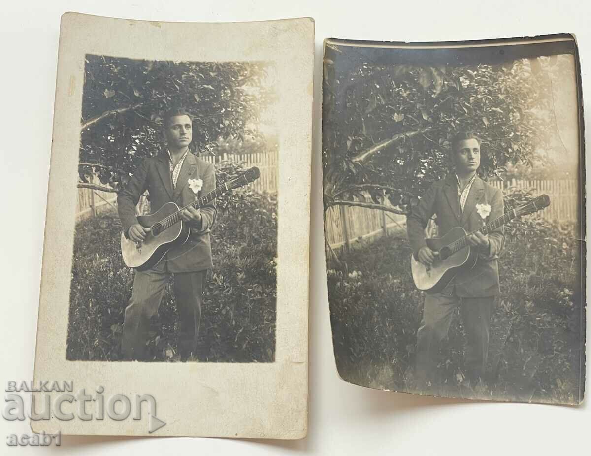 Playing guitar 1928