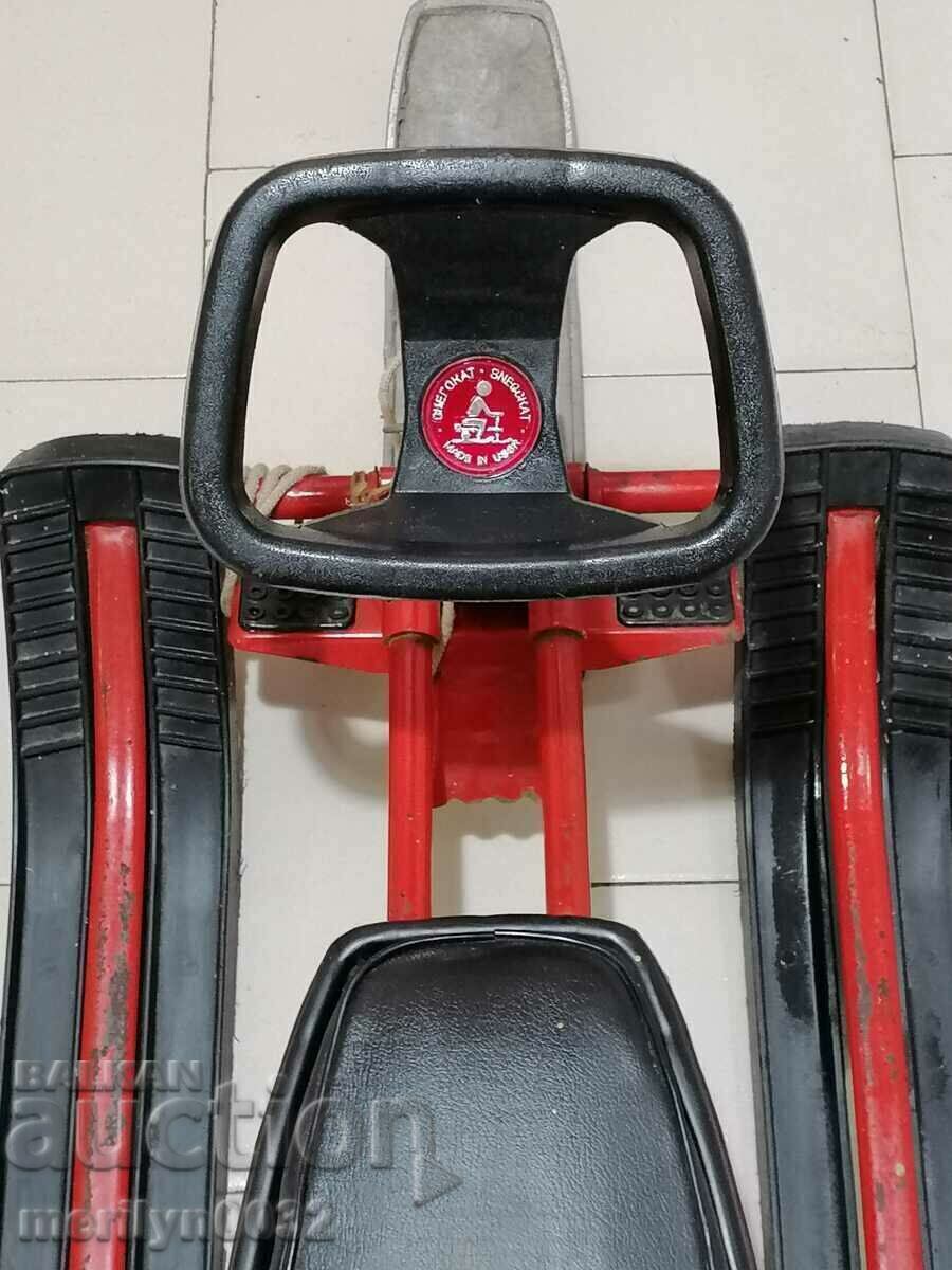 Children's sled Chuk and Gek USSR social period 80s - 6 Children's sled Chuk and Gek USSR social period 80s - 6