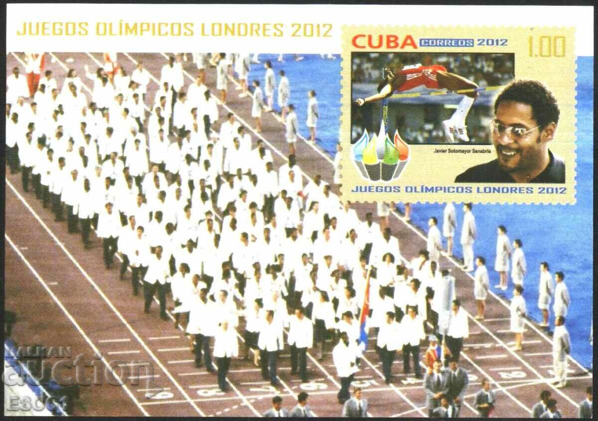 Pure block Sport Olympic Games London 2012 from Cuba