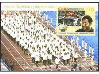 Pure block Sport Olympic Games Λονδίνο 2012 από την Κούβα