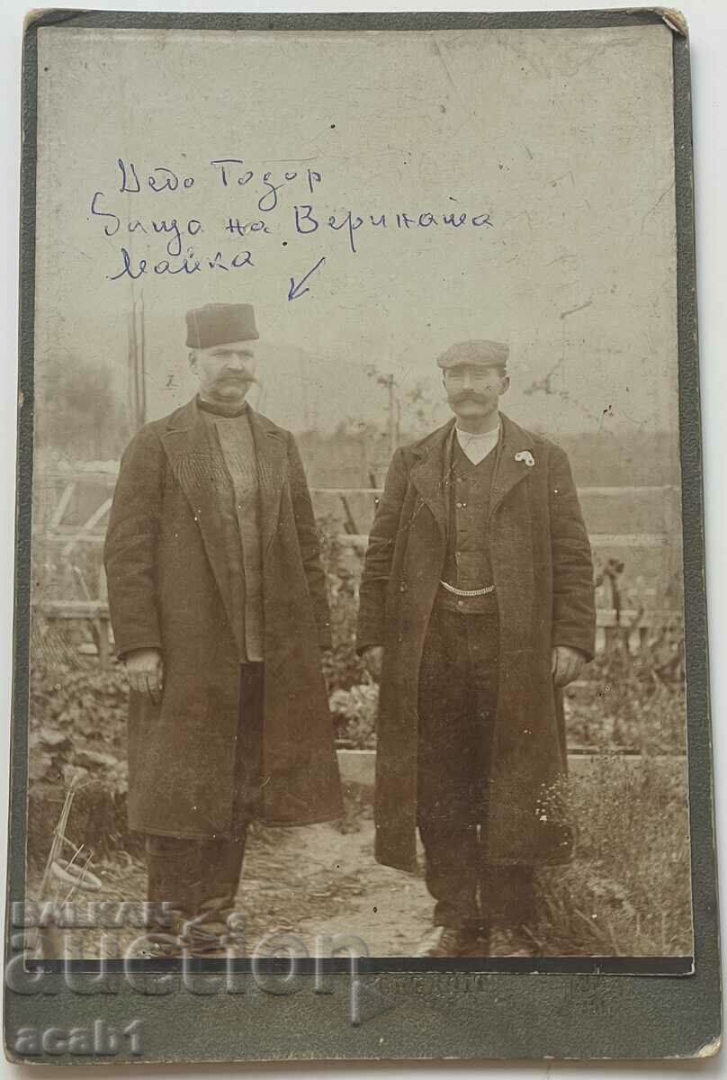 Two Men Mustache Kalpak