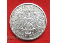 2 Γραμματόσημα 1907 A Γερμανία ΠΟΙΟΤΗΤΑ
