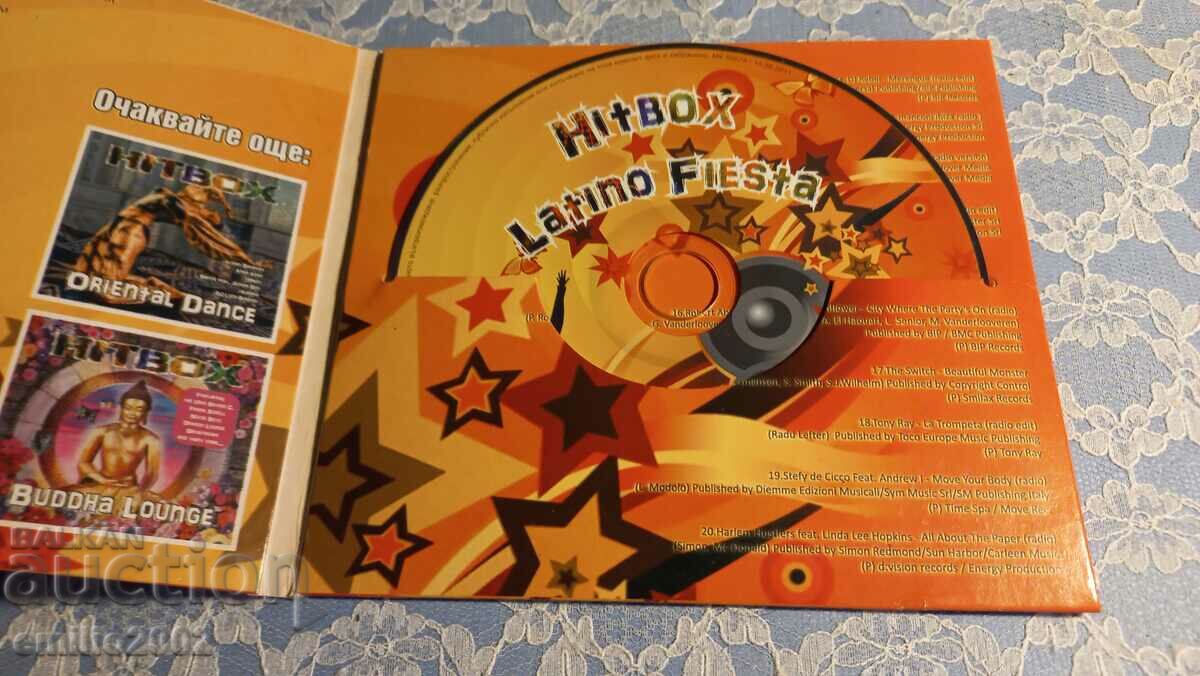 Audio CD Latino fiesta with price 2.99 BGN | € 1.53 Audio CD Latino fiesta with price 2.99 BGN | € 1.53