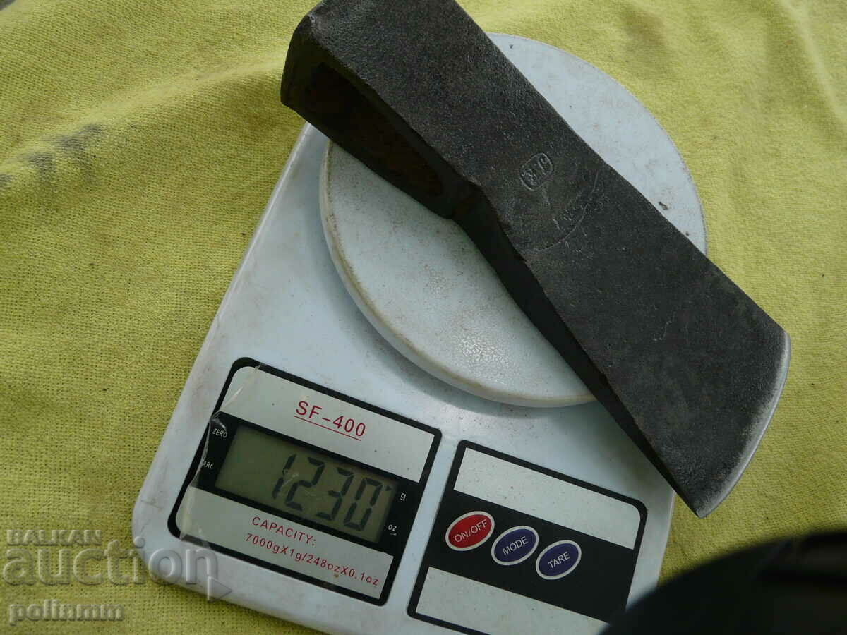 Old solid French ax - 349 - 5 Old solid French ax - 349 - 5