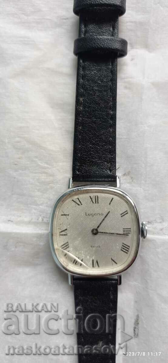 Men's wristwatch Lugano with price 20.00 BGN | € 10.23 Men's wristwatch Lugano with price 20.00 BGN | € 10.23
