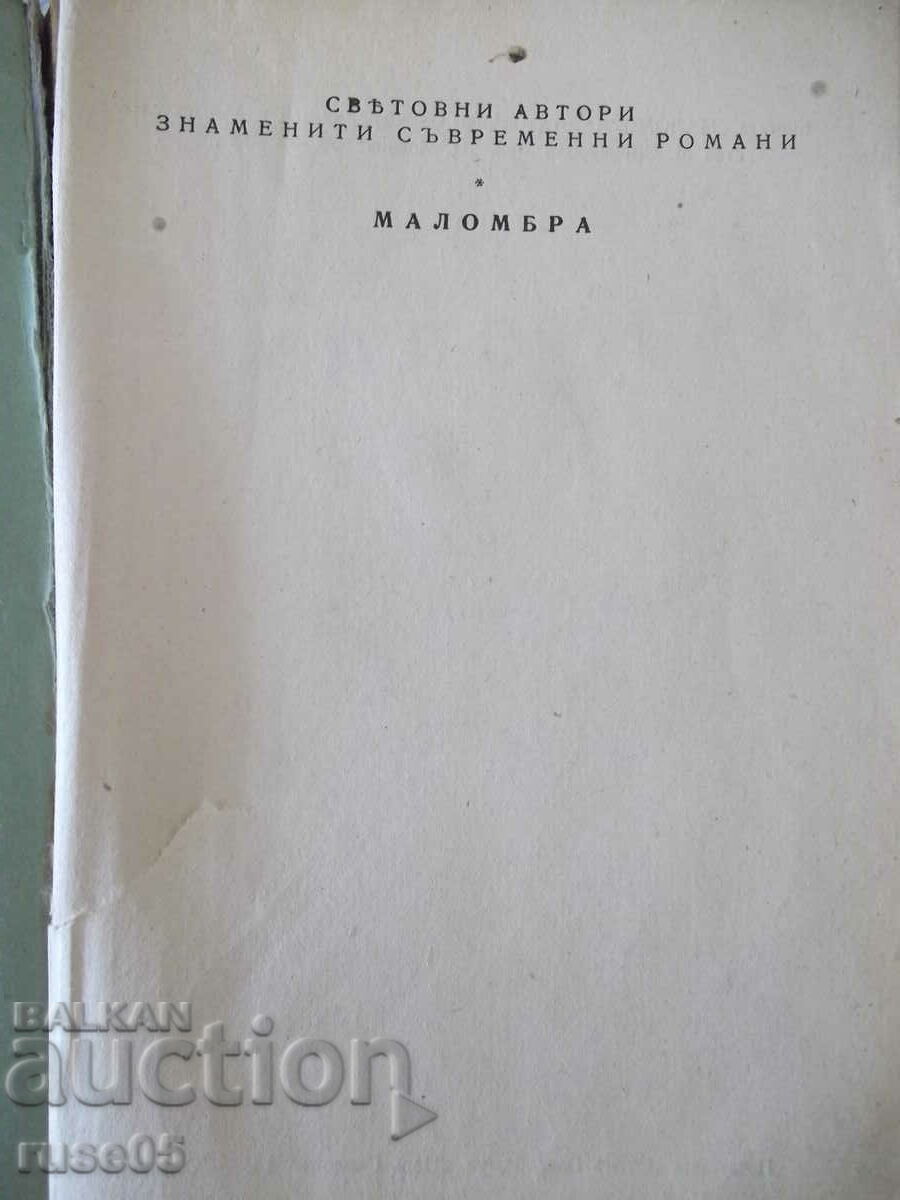 Book "Malombra - Antonio Fogazzaro" - 372 pages. with price 10.00 BGN | € 5.11 Book "Malombra - Antonio Fogazzaro" - 372 pages. with price 10.00 BGN | € 5.11
