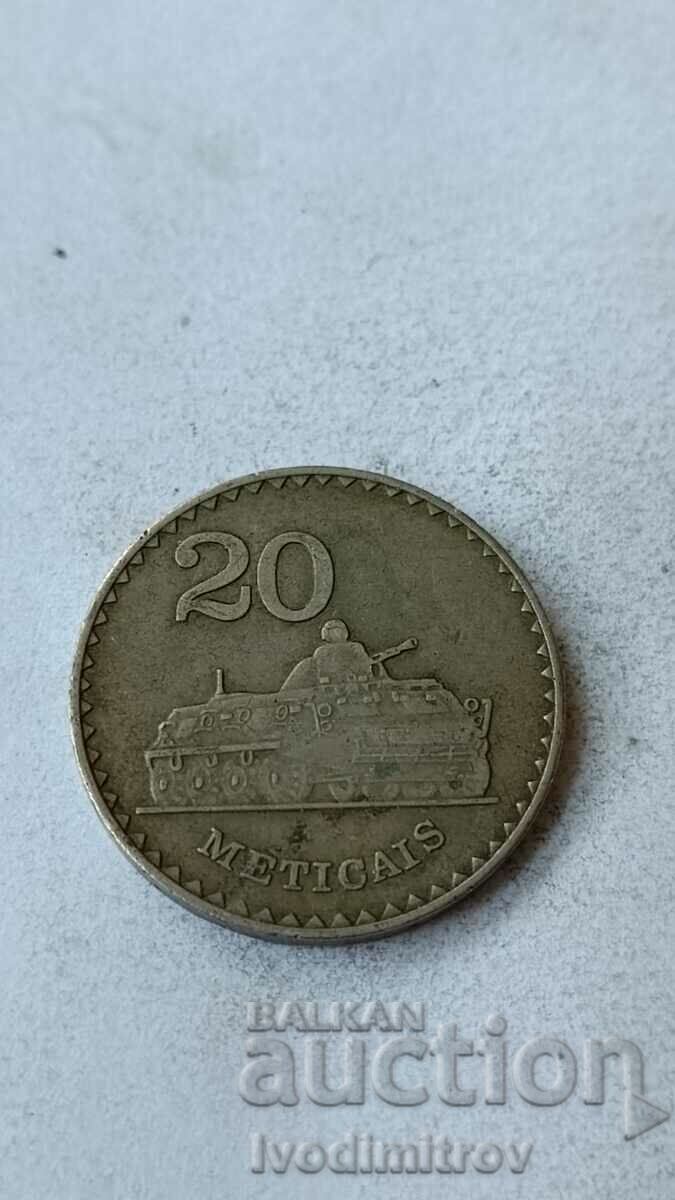 Μοζαμβίκη 20 metical 1980