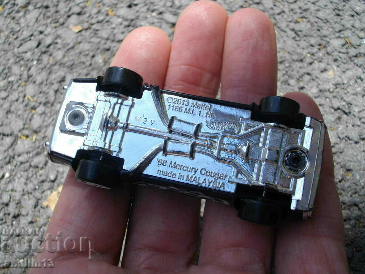 MERCURY COUGAR HOT WHEELS METAL TROLLEY - 7 MERCURY COUGAR HOT WHEELS METAL TROLLEY - 7