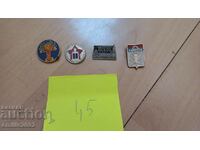 Badges lot 45