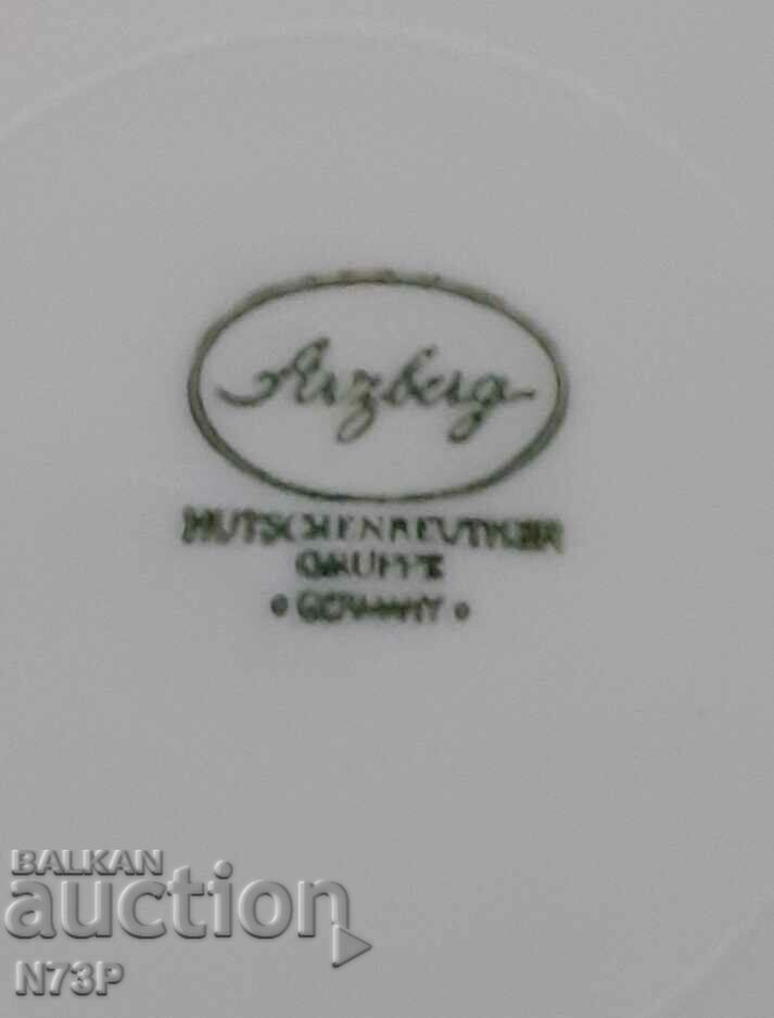 PORCELAIN PLATE. COLLECTION. MADE IN GERMANY. - 5 PORCELAIN PLATE. COLLECTION. MADE IN GERMANY. - 5