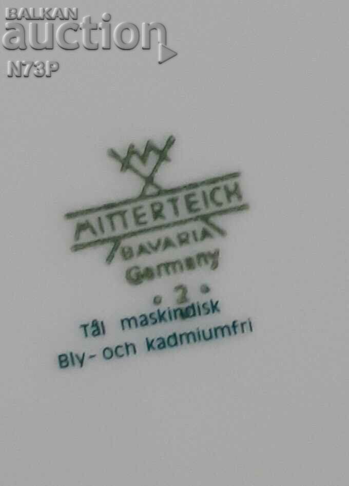 PORCELAIN PLATE. COLLECTION. MADE IN GERMANY. - 5 PORCELAIN PLATE. COLLECTION. MADE IN GERMANY. - 5