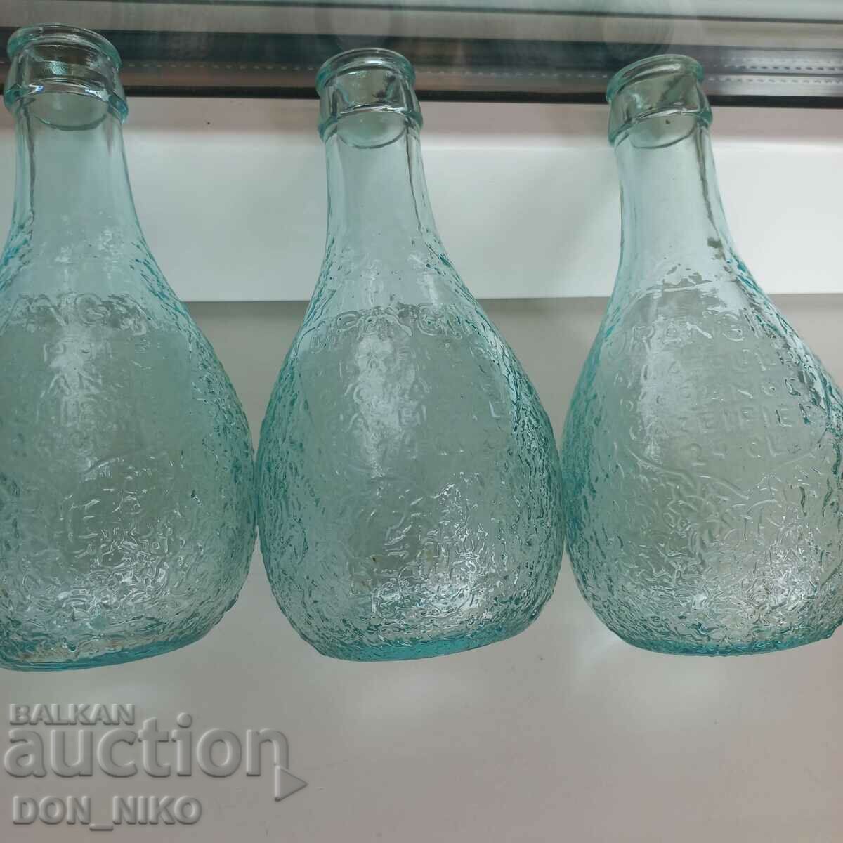 Винтидж стъклени бутилки Orangina