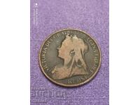 1896 1 penny